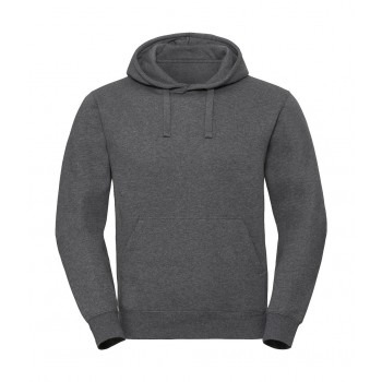 Vīriešu autentisks melanžēts džemperis ar kapuci