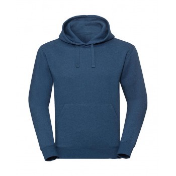 Vīriešu autentisks melanžēts džemperis ar kapuci