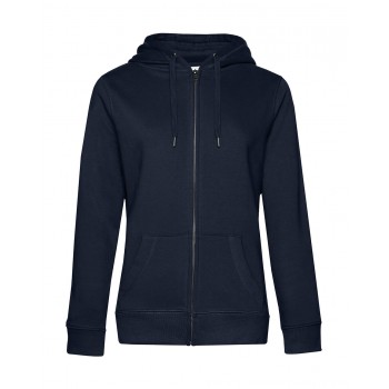 QUEEN jaka ar kapuce un rāvējslēdzēju