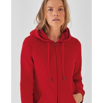 QUEEN jaka ar kapuce un rāvējslēdzēju