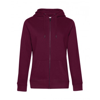 QUEEN jaka ar kapuce un rāvējslēdzēju