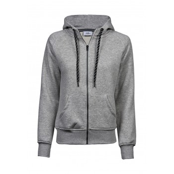 Sieviešu jaka ar pilno rāvējslēdzēja aizdares kapuci