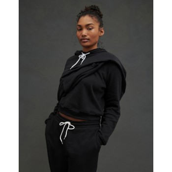 Unisex Poly-Cotton Pullover Hoodie