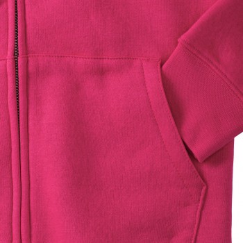 Sieviešu džemperis ar rāvējslēdzēju un kapuci