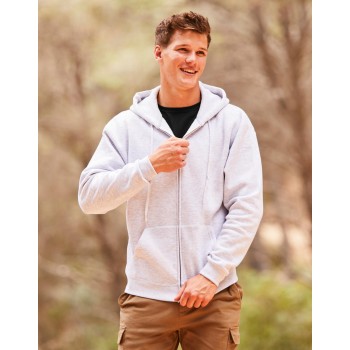 Premium kategorijas džemperis ar kapuci un rāvējslēdzēju