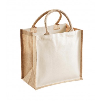 Printers' Midi Jute Bag