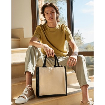 Printers' Midi Jute Bag