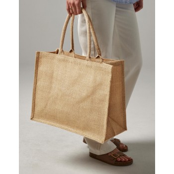 Shimmer Jute Shopper