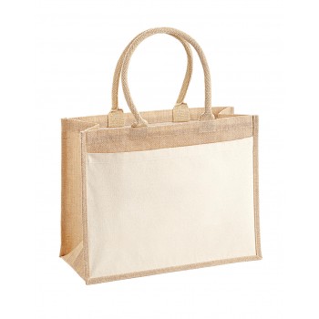 Cotton Pocket Jute Shopper