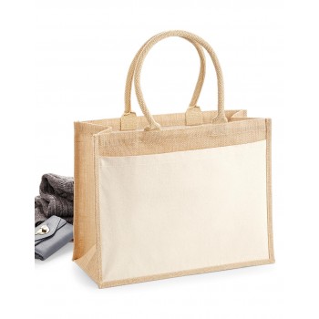 Cotton Pocket Jute Shopper