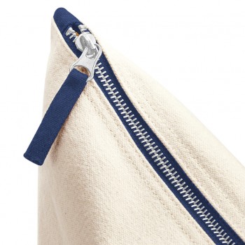 Dipped Base Canvas Accessory Bag