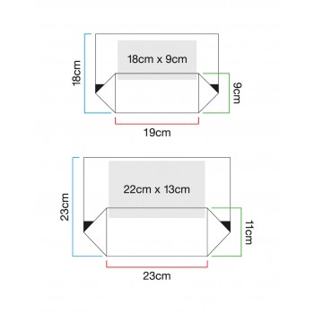 Dipped Base Canvas Accessory Bag