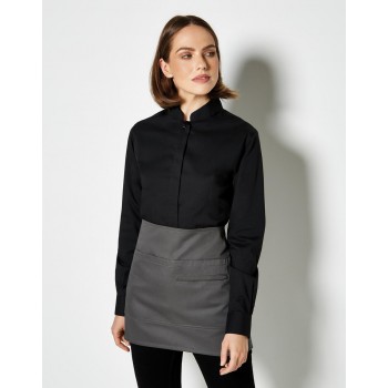 Women's Tailored Fit Mandarin Collar Shirt