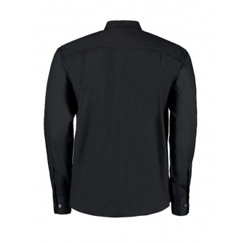 Tailored Fit Mandarin Collar Shirt