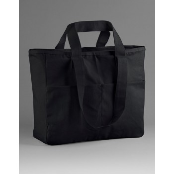 Double Handle Cargo Pocket Tote