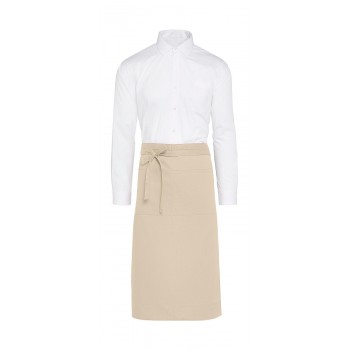 ROME - Medium Length Bistro Apron with Pocket