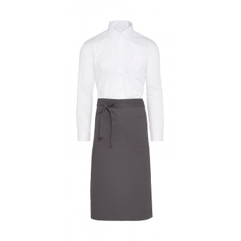 ROME - Medium Length Bistro Apron with Pocket