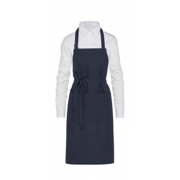 LISBON - Cotton Heavyweight Bib Apron with Pocket