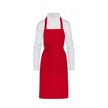 LISBON - Cotton Heavyweight Bib Apron with Pocket