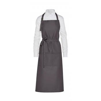 AMSTERDAM - Recycled Bib Apron with Pocket