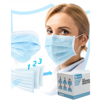 Medicīnas sejas maska Type IIR