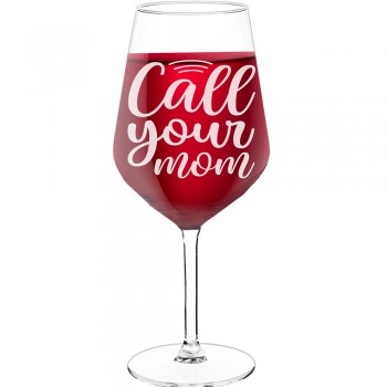 With Engraved Text - "Call Your Mom", Fiend Gift, Size 530ml