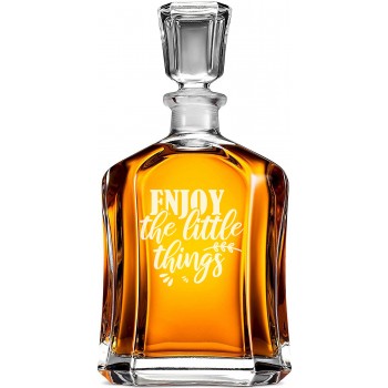 Viskija Dekanteris Ar Gravējumu Un ar Uzrakstu - 